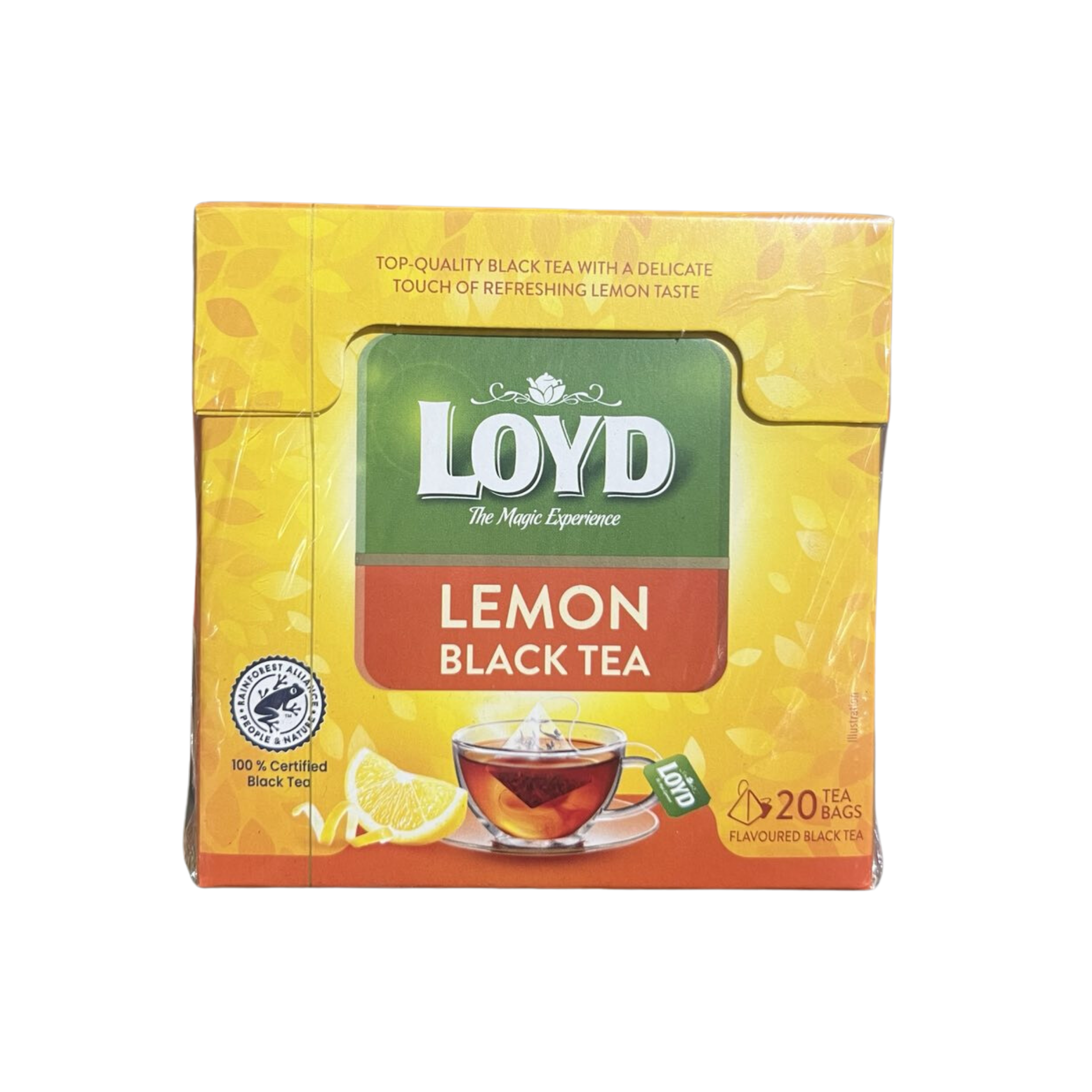 Loyd Lemon Black Tea 20 Tea Bags